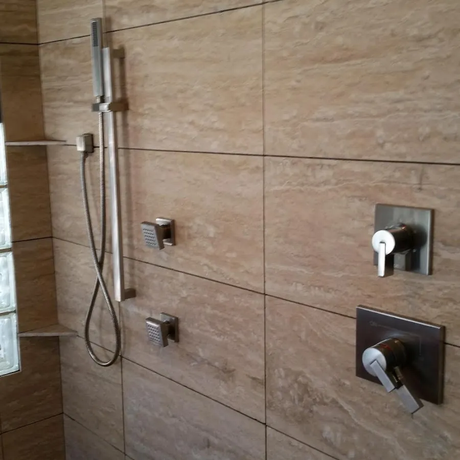 Shower fixture installation for Gas Line Repair in Kenner